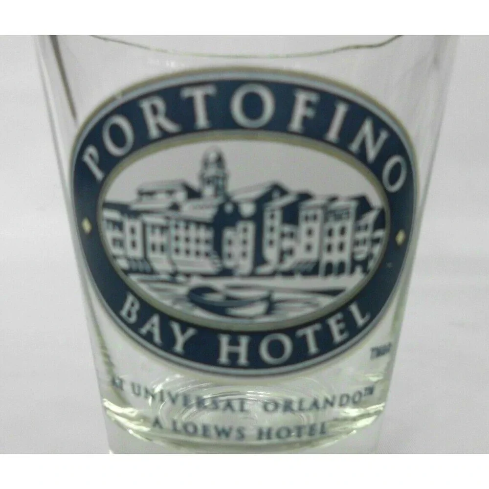 Universal Studios Orlando Portofino Bay Hotel Shot Glass Loews Resort 2.5 Inch